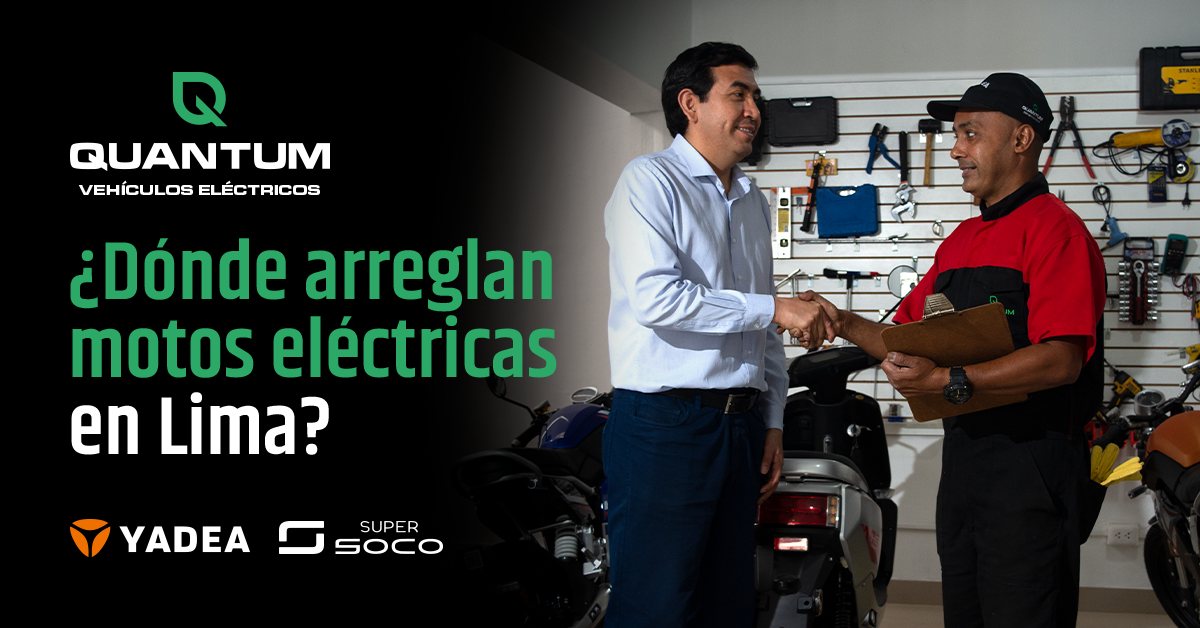¿Dónde arreglan motos eléctricas en Lima?